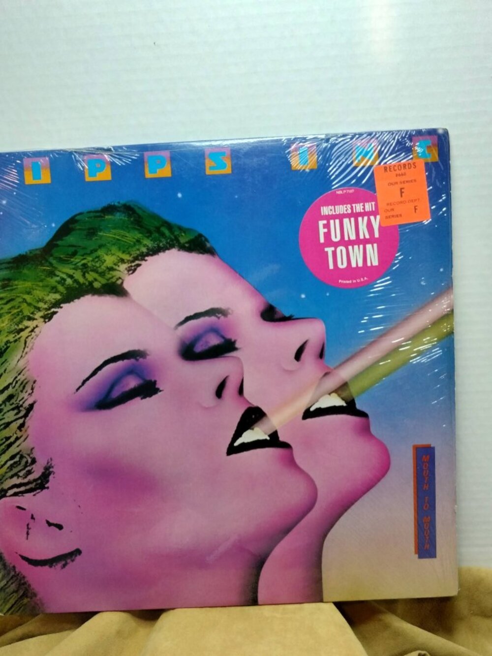 Lipps Inc Mouth To Mouth Vinyl LP NBLP 7197 In Shrink Hype Sticker Funkytown NM